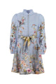 Zimmermann Rebellion Button Mini Dress