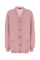 Balmain V-Neck Eco-Cashmere Loose Fit Cardigan