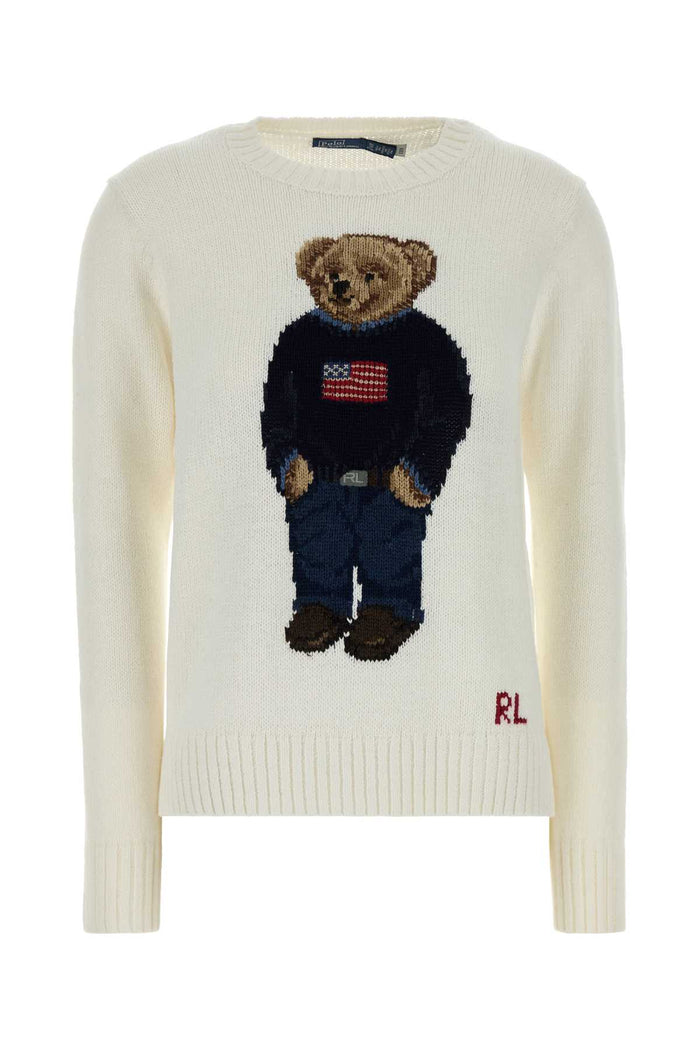 Polo Ralph Lauren Bear Sweater-Long Sleeve-Pullover