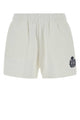 Sporty & Rich Ny Crest Embroidered Disco Short