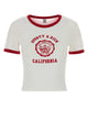 Sporty & Rich California Emblem Soft Ringer Tee