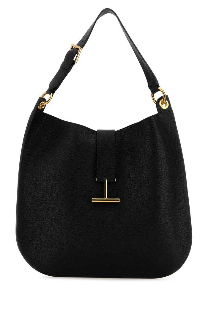 Tom Ford Grain Leather Large Crossbody