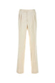 Tom Ford Pure Silk Peached Gabardine Double Pleat Pant
