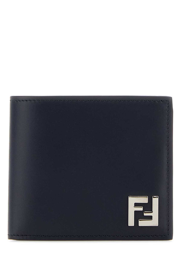 Fendi Bifold Wallet Midnight  + Ff Tone Inside