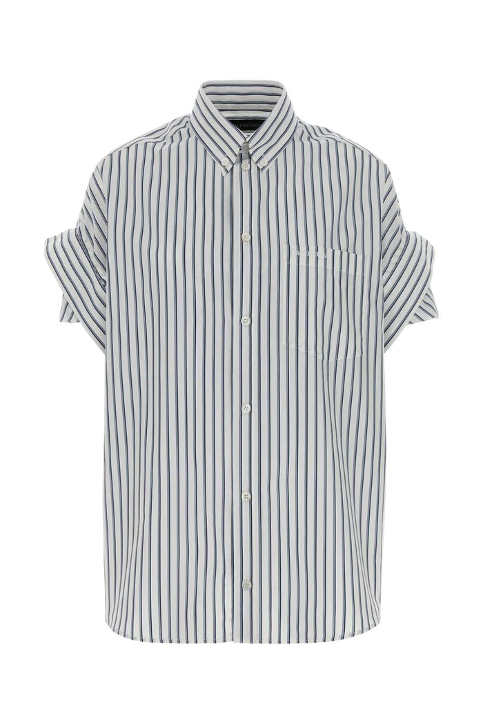 Balenciaga Tucked Sleeve Shirt
