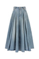 Balenciaga Godet Maxi Skirt