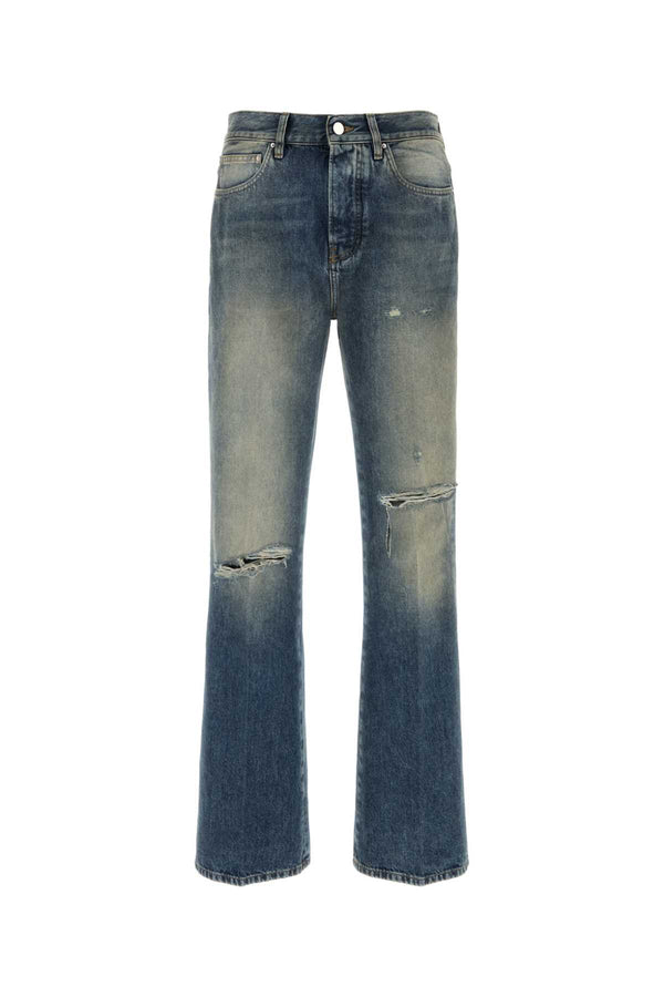 Amiri Slashed Boot Cut Jean