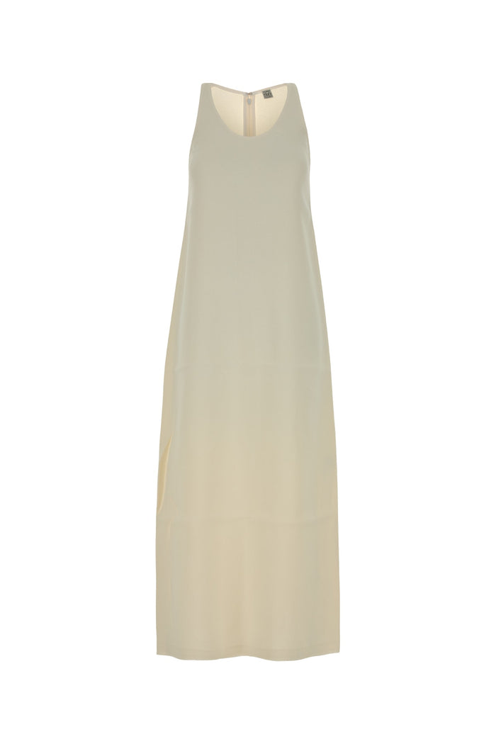 Toteme Scoop-Neck Sablé Dress
