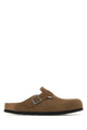 Birkenstock Boston Sfb Dark Tea, Suede Leather