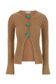 Stella Mccartney Cotton Ribbed Cardigan