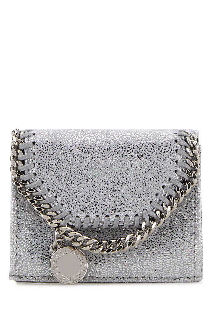 Stella Mccartney Falabella Trifold Wallet Eco Shiny Dotted