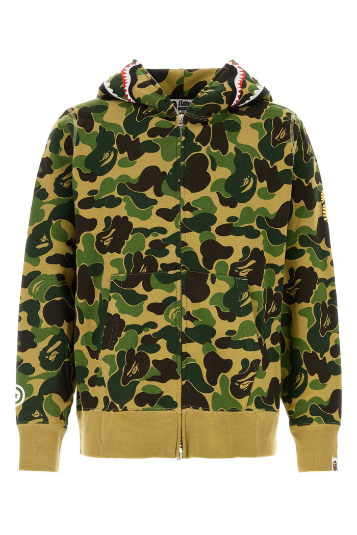 Bape Abc Camo 2Nd Shark Full Zip Hoodie M