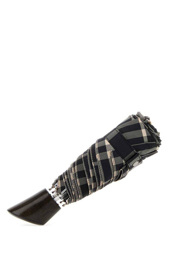Burberry Um Check Compact Umbrel