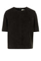 Loulou De Saison Zaida Suede Boxy T-Shirt