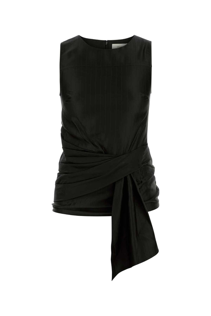 Loulou De Saison Fonda 01 Draped Asymmetric Top