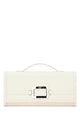 Roger Vivier Belle Vivier Metal Buckle Clutch