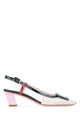 Roger Vivier Bv Lacquered Buc Sling Back Dec 45