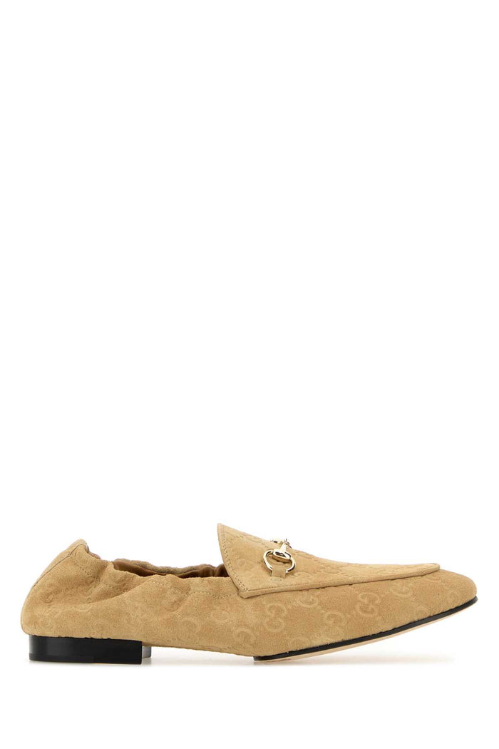 Gucci Leather Upper And Sole Moccasin