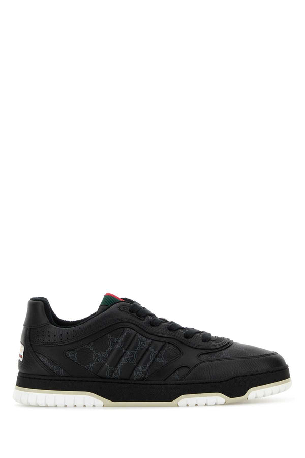 Gucci Leather Upper And Rubber Sole Sneaker