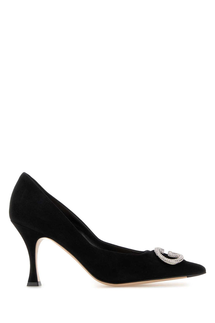 Gucci Leather Upper And Sole Pump