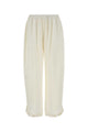 Stella Mccartney Emb Hem Satin Pj Trs