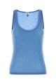 Versace Tank Top Rib With Medusa Embroidery