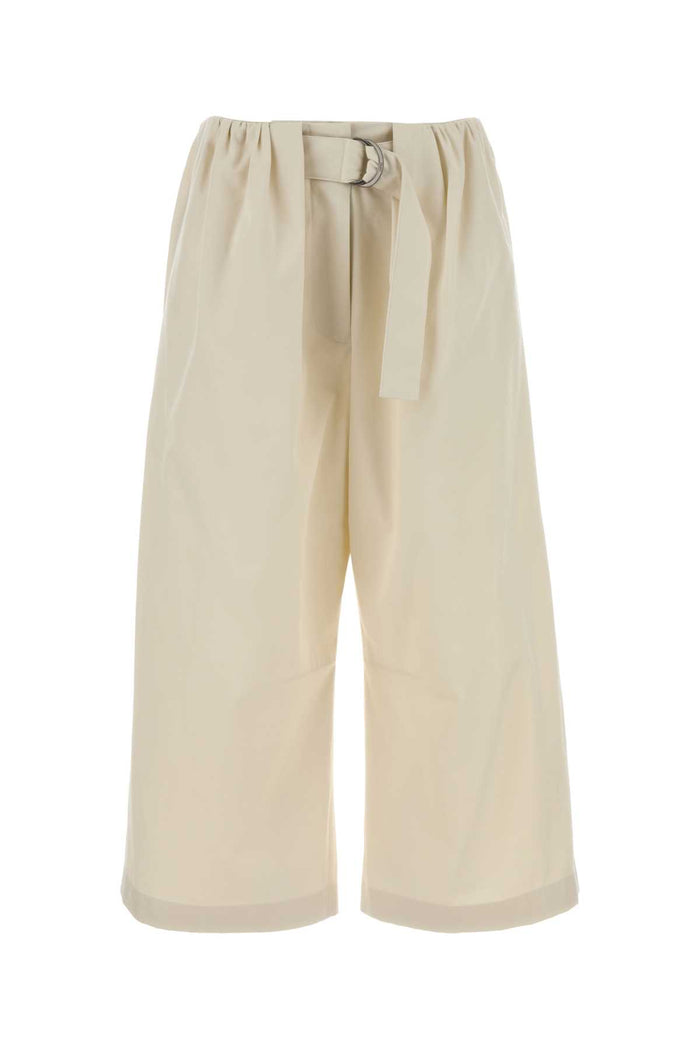 Loewe Cropped Belted Trousers