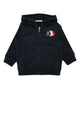 Moncler Jr Zip Up Hoodie