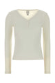 Calvin Klein Ls Varigated Rib Vneck Henley To