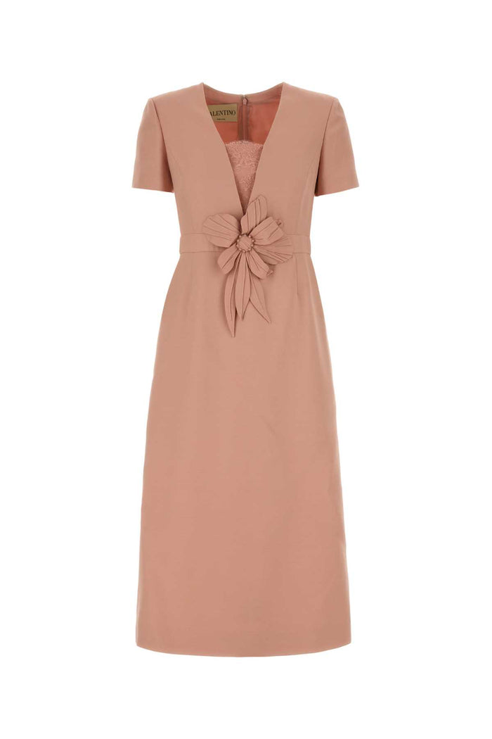 Valentino Garavani Embroidered Midi Dress |