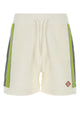 Casablanca Stripe Crochet Shorts