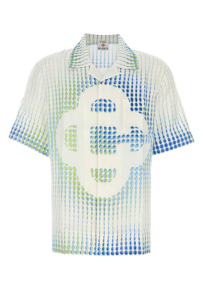 Casablanca Pills Cuban Collar Ss Shirt