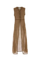 Le Kasha Dress Cover Up With Gold Coins