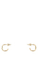 Fendi Ever Round Hoop Metallo/Crista