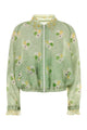 Fendi Blouson Bouquet Lace Organza