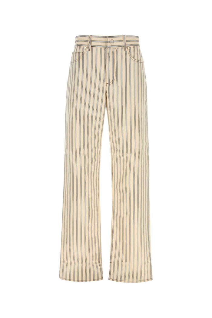 Fendi Jeans Striped Ff Den