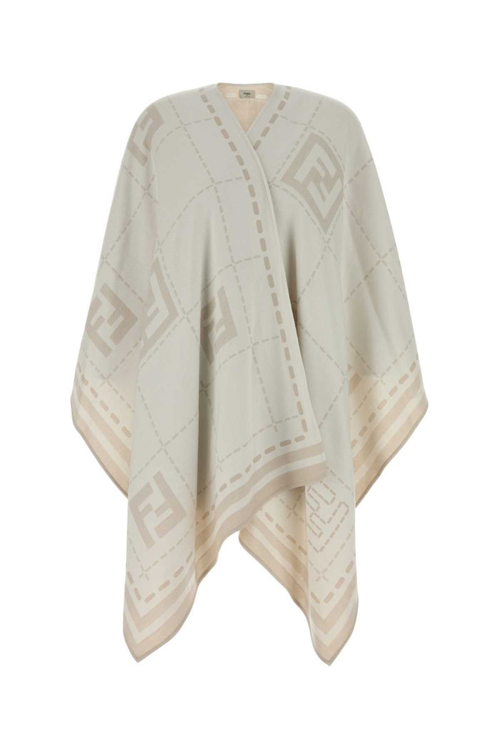 Fendi Poncho Macro Check Se