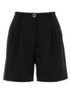 Alessandra Rich Wool Crepe Bermuda Shorts