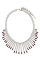 Alessandra Rich Crystal Necklace With Embellishments