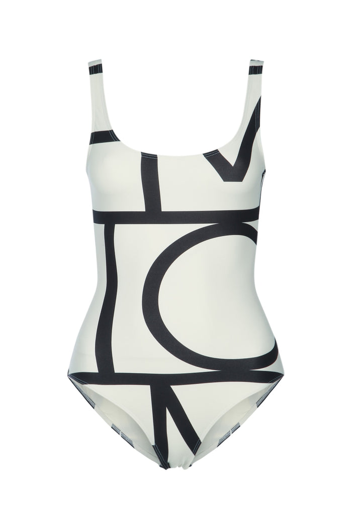 Toteme Monogram Swimsuit