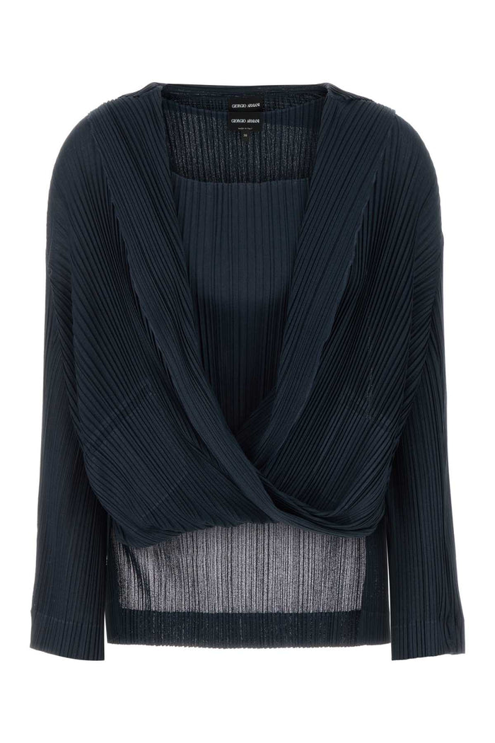 Giorgio Armani Camicia Plisse