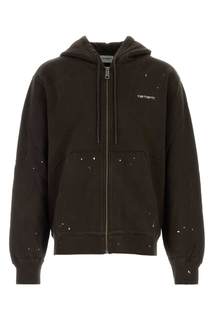 Carhartt Wip Hooded Painter Jacket Cotton Sweat