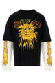 Amiri Burnt Out Lj Dbl Sleeve Tee