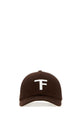 Tom Ford Canvas + Smooth Leather Cap