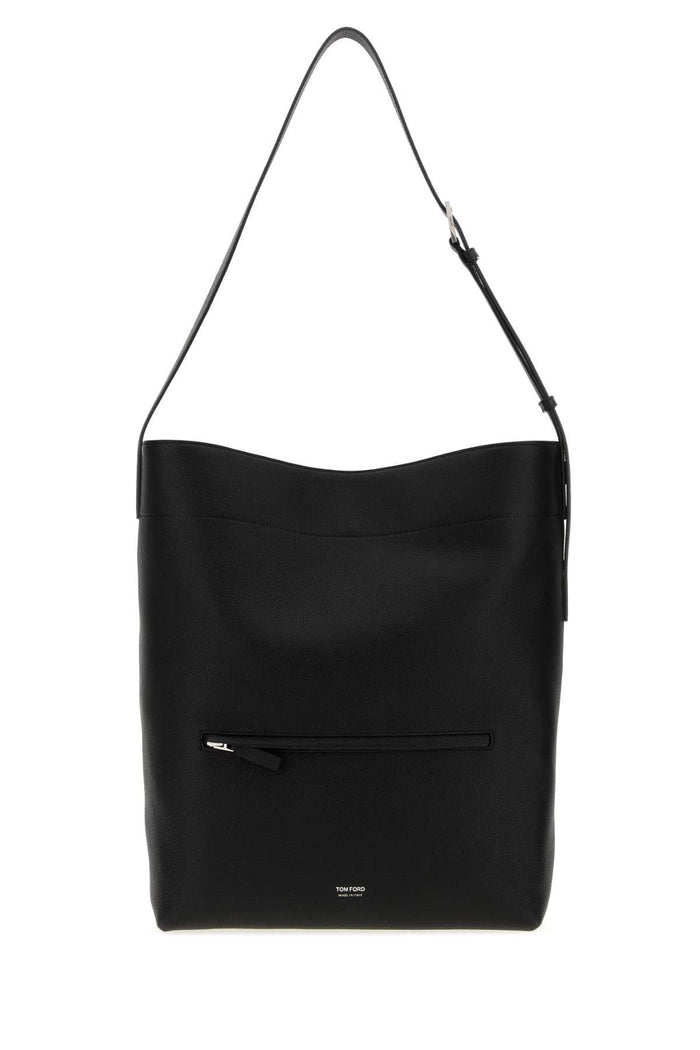 Tom Ford Grain Leather Bucket Bag