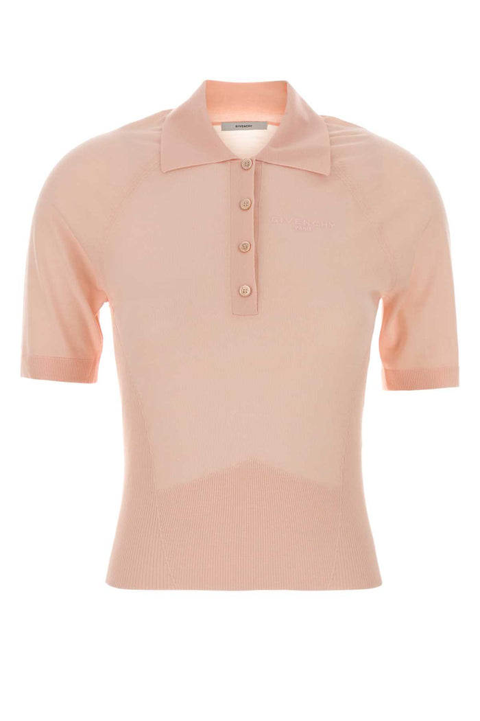 Givenchy Cropped Short Sleeve Polo