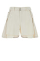 Sacai Wool Suiting X Denim Shorts