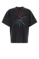 Alexander Wang Short Sleeve Tee W/ Hotfix Pinwheel Graphic