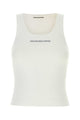 Alexander Wang Racer Tank W/ Jacquard Logo