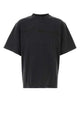 Alexander Wang Short Sleeve Tee W/ Mirrored Logo Print